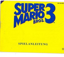 SUPER MARIO BROS 3 - noe (NES MANUAL)